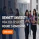 Bennett University MBA Round 2 Admissions 2026 Open; Apply by April 25